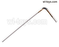 Wltoys 104019 Parts L-Wrench for the Motor gear.Wltoys 104019 1/10 Parts, Wltoys 104019 RC Car Accessories.