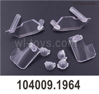 Wltoys 104019 Parts 104009.1964 Shade group for the Light.Wltoys 104019 1/10 Parts, Wltoys 104019 RC Car Accessories.
