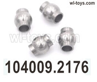 Wltoys 104019 Parts 104019.2176 shock absorber ball Head.Total 4pcs.Wltoys 104019 1/10 Parts, Wltoys 104019 RC Car Accessories.