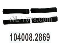 Wltoys 104020 Parts 104008.2869 Car Door Handle Group.WLtoys 1/10 RC Car Crawler Accessories.