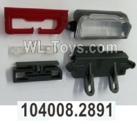 Wltoys 104020 Parts 104008.2891 Rear Right Light Seat Group.WLtoys 1/10 RC Car Crawler Accessories.