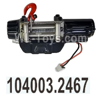Wltoys 104020 Parts 104003.2467 Winch Gearbox Group.WLtoys 1/10 RC Car Crawler Accessories.