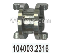Wltoys 104020 Parts 104003.2316 Gear Converter Group -Aluminum Alloy.WLtoys 1/10 RC Car Crawler Accessories.