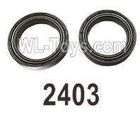 Wltoys 104020 Parts 104003.2403 Ball Bearing 7X14X5 Group.WLtoys 1/10 RC Car Crawler Accessories.