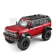 Wltoys 104020 RC Crawer Car,Wltoys Big 1/10 Scale Electric 4WD RC Rock Crawler 1:10 4X4 RTR Off Road 2.4Ghz Radio Control Car Toy