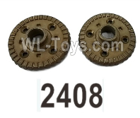 Wltoys 104020 Parts 104003.2408 Differential Main Gear Group.WLtoys 1/10 RC Car Crawler Accessories.
