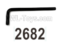 Wltoys 104020 Parts 104006.2682 Hex Wrench Group.WLtoys 1/10 RC Car Crawler Accessories.