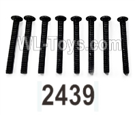 Wltoys 104020 Parts 104003.2439 Pan Head Hexagon Socket Screws 3X27TM D5.5 Group.WLtoys 1/10 RC Car Crawler Accessories.