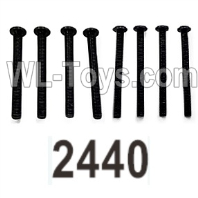 Wltoys 104020 Parts 104003.2440 Pan Head Hexagon Socket Screws 3X30TM D5.5 Group.WLtoys 1/10 RC Car Crawler Accessories.
