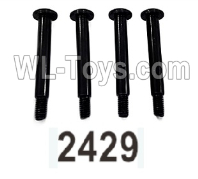 Wltoys 104020 Parts 104003.2429 Pan Head Hexagon Socket Machine Screws Half Thread 3X23.5TM D5.5 Group.WLtoys 1/10 RC Car Crawler Accessories.