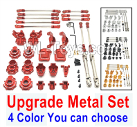 Wltoys 104020 Upgrade Metal Parts Kit Parts for 104020 RC Car.4 Color you can choose..WLtoys 1/10 RC Car Crawler Accessories.