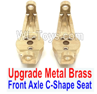 Wltoys 104020 Upgrade Metal Parts Brass Front Axle C-Shape Seat.WLtoys 1/10 RC Car Crawler Accessories.