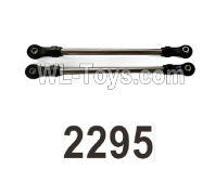 Wltoys 104020 Parts 104003.2295 Front Straight Axle Lower Pull Rod Group.WLtoys 1/10 RC Car Crawler Accessories.