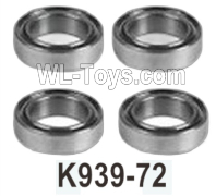 Wltoys 104020 Parts K939-72 Rolling Bearing 6X12X4 Group.WLtoys 1/10 RC Car Crawler Accessories.