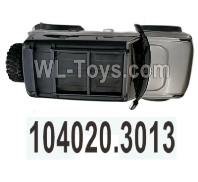Wltoys 104020 Parts 104020.3013 Metal Gray Car Shell Assembly.WLtoys 1/10 RC Car Crawler Accessories.