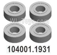 Wltoys 104020 Parts 104001.1931 Bearing Group.WLtoys 1/10 RC Car Crawler Accessories.