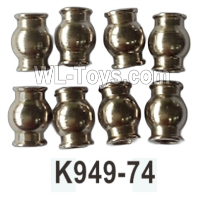 Wltoys 104020 Parts K949-74 6.0X7.9 Ball Head Group.WLtoys 1/10 RC Car Crawler Accessories.