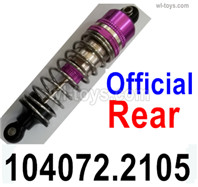 Wltoys 104072 Force Parts Front Shock Absorber Damper.104072.2105.Wltoys 104072 1/10 Parts, Wltoys 104072 RC Car Accessories.
