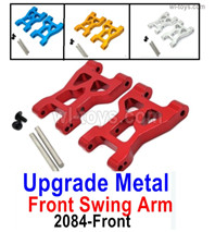 Wltoys 104072 Upgrade Parts Metal Front Swing Arm.2084.Total 4 olor you can choose.Wltoys 104072 1/10 Parts, Wltoys 104072 RC Car Accessories.