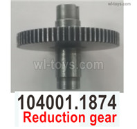 Wltoys 104072 Parts Reduction gear.104001.1874.Wltoys 104072 1/10 Parts, Wltoys 104072 RC Car Accessories.