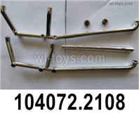 Wltoys 104072 Parts 104072.2108 Car shell frame. Car shell bracket set.Wltoys 104072 1/10 Parts, Wltoys 104072 RC Car Accessories.
