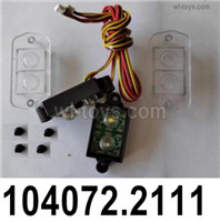Wltoys 104072 Parts 104072.2111 Steering Light board set.Wltoys 104072 1/10 Parts, Wltoys 104072 RC Car Accessories.