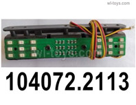 Wltoys 104072 Parts 104072.2113 rear light panel assembly.Wltoys 104072 1/10 Parts, Wltoys 104072 RC Car Accessories.
