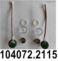 Wltoys 104072 Parts 104072.2115 Front headlight group.Wltoys 104072 1/10 Parts, Wltoys 104072 RC Car Accessories.