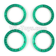 Wltoys 10428-2 Parts-04 K949-04 Tire positioning ring(4pcs),Wltoys 10428-2 Rc Car Parts,High speed 1:10 Scale 4wd,10428-B2 Electric Power On Road Drift Racing Truck Car Parts