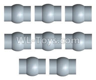 Wltoys 10428-2 Parts-113-02 10428-2.0345 5.58X7.9mm-ball head screw set(8pcs),Wltoys 10428-2 Rc Car Parts,High speed 1:10 Scale 4wd,10428-B2 Electric Power On Road Drift Racing Truck Car Parts
