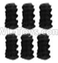 Wltoys 10428-C2 A929-90 Jimi screws-M4X4-Black zinc plated(6PCS),Wltoys 10428-C2 Rc Car Parts,High speed 1:10 Scale 4wd,10428-C2 Electric Power On Road Drift Racing Truck Car Parts