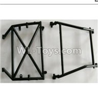 Wltoys 10428-C2 10428-B.0317 Middle Rollcage A,B,Wltoys 10428-C2 Rc Car Parts,High speed 1:10 Scale 4wd,10428-C2 Electric Power On Road Drift Racing Truck Car Parts