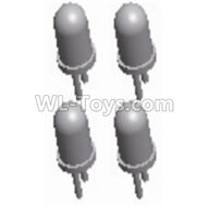 Wltoys 10428-2 Parts-130-12 0122 5mm White Light(4pcs),Wltoys 10428-2 Rc Car Parts,High speed 1:10 Scale 4wd,10428-B2 Electric Power On Road Drift Racing Truck Car Parts