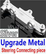 Wltoys 10428-C2 Upgrade Metal Steering connecting piece-Silver,Wltoys 10428-C2 Rc Car Parts,High speed 1:10 Scale 4wd,10428-C2 Electric Power On Road Drift Racing Truck Car Parts