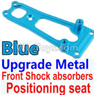 Wltoys 10428-C2 K949-16 Upgrade Metal Front Shock absorbers Positioning seat-Blue,Wltoys 10428-C2 Rc Car Parts,High speed 1:10 Scale 4wd,10428-C2 Electric Power On Road Drift Racing Truck Car Parts