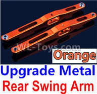 Wltoys 10428-C2 K949-29 Upgrade Metal Rear Swing Arm-Orange-2pcs,Wltoys 10428-C2 Rc Car Parts,High speed 1:10 Scale 4wd,10428-C2 Electric Power On Road Drift Racing Truck Car Parts