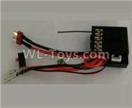 Wltoys 10428-2 Parts-79-01 10428-2.0474 2.4G Circuit board,Receiver board,Wltoys 10428-2 Rc Car Parts,High speed 1:10 Scale 4wd,10428-B2 Electric Power On Road Drift Racing Truck Car Parts