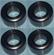 Wltoys 10428-2 Parts-81 Bearing(4X8X3)-4pcs,Wltoys 10428-2 Rc Car Parts,High speed 1:10 Scale 4wd,10428-B2 Electric Power On Road Drift Racing Truck Car Parts