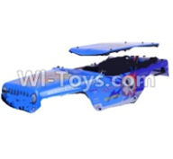 Wltoys 10428-A K949-A-120 Car shell(Not include the Car shell frame),Wltoys 10428-A RC Car Parts,High speed 1:10 Scale 4wd,10428-A Electric Power On Road Drift Racing Truck Car Parts