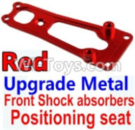 Wltoys 10428-A Upgrade Metal Front Shock absorbers Positioning seat-Red,Wltoys 10428-A RC Car Parts,High speed 1:10 Scale 4wd,10428-A Electric Power On Road Drift Racing Truck Car Parts