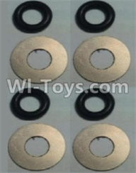 Wltoys 10428-A Flat Washer(Total 4set,8pcs),Wltoys 10428-A RC Car Parts,High speed 1:10 Scale 4wd,10428-A Electric Power On Road Drift Racing Truck Car Parts