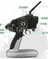 Wltoys 10428-A K949-112 P33 Transmitter,Wltoys 10428-A RC Car Parts,High speed 1:10 Scale 4wd,10428-A Electric Power On Road Drift Racing Truck Car Parts