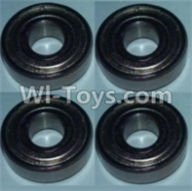 Wltoys 10428-A Bearing(5X13X4)-4pcs,Wltoys 10428-A RC Car Parts,High speed 1:10 Scale 4wd,10428-A Electric Power On Road Drift Racing Truck Car Parts