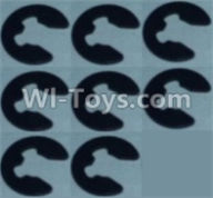 Wltoys 10428-A 2E Shape Buckle(8pcs),Wltoys 10428-A RC Car Parts,High speed 1:10 Scale 4wd,10428-A Electric Power On Road Drift Racing Truck Car Parts