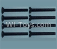 Wltoys 10428-A Flat head inner hexagon Screws-M2X16-(8pcs),Wltoys 10428-A RC Car Parts,High speed 1:10 Scale 4wd,10428-A Electric Power On Road Drift Racing Truck Car Parts