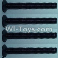 Wltoys 10428-A Flat head inner hexagon Screws-M4X32-(4pcs),Wltoys 10428-A RC Car Parts,High speed 1:10 Scale 4wd,10428-A Electric Power On Road Drift Racing Truck Car Parts