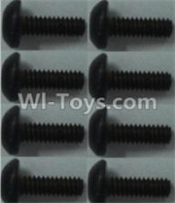 Wltoys 10428-A Pan head inner hexagon Screws-M2X6-(8pcs),Wltoys 10428-A RC Car Parts,High speed 1:10 Scale 4wd,10428-A Electric Power On Road Drift Racing Truck Car Parts