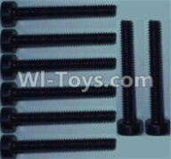 Wltoys 10428-A Cup head inner hexagon Screws-M2X16-(8pcs),Wltoys 10428-A RC Car Parts,High speed 1:10 Scale 4wd,10428-A Electric Power On Road Drift Racing Truck Car Parts