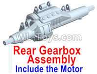Wltoys 10428-D Rear drive gearbox assembly (lithium version)-Include the Motor-10428-D.0696,Wltoys 10428-D 1/10 Parts,Wltoys 10428-D Rc Car Parts