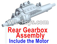 Wltoys 10428-E Parts-Rear drive gearbox assembly (lithium version)-Include the Motor-10428-D.0696,Wltoys 10428-E 1/10 Parts,Wltoys 10428-E Rc Car Parts